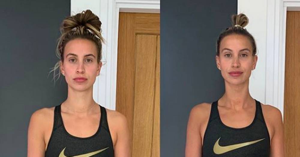 Ferne McCann shares incredible before and after snaps of weight loss journey after welcoming daughter Sunday - www.ok.co.uk