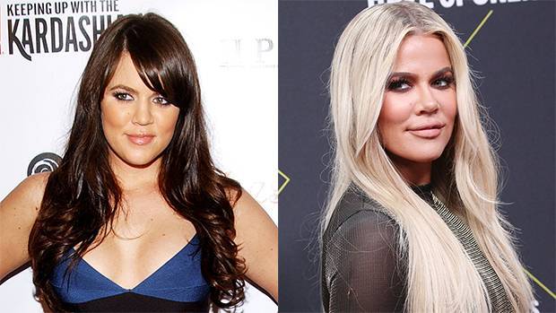 Khloe Kardashian Then Now: See Pics From Her Early ‘KUWTK’ Days To New Hair Makeover - hollywoodlife.com