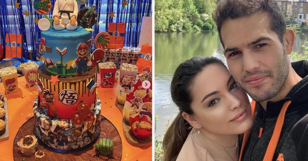 Kelly Brook throws incredible birthday party for boyfriend in lockdown with cartoon cake and disco - www.ok.co.uk
