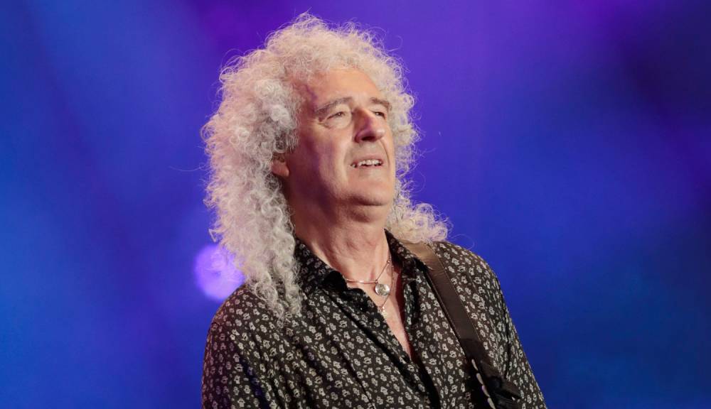 Queen's Brian May Suffered a Heart Attack While Recovering from a Crushed Nerve - www.justjared.com