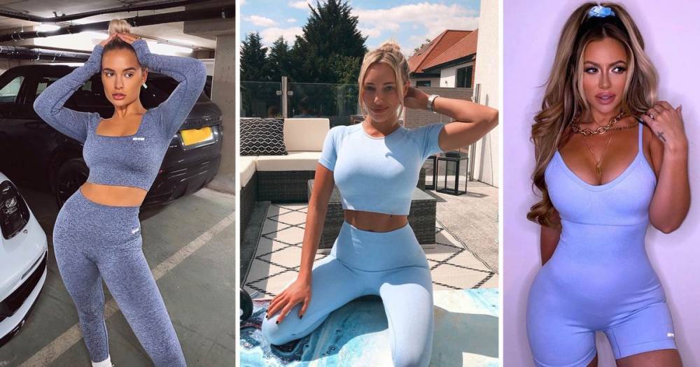 Molly-Mae Hague, Amber Turner and Holly Hagan are all loving this fitness fashion brand for at-home workouts - www.ok.co.uk - Hague