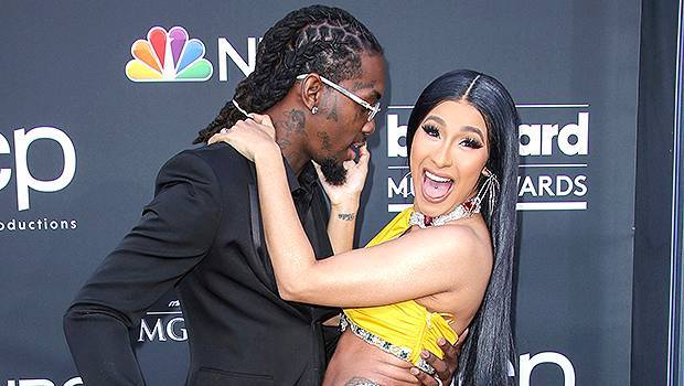 Cardi B Dances In A Sexy Purple Swimsuit With Offset In Sweet Video — Watch - hollywoodlife.com