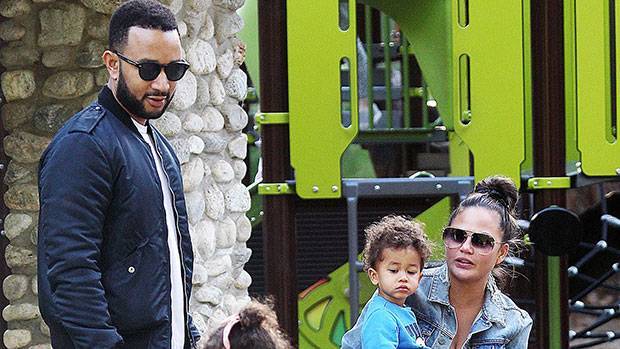 Chrissy Teigen John Legend’s Daughter Luna, 4, Lets A Lizard Crawl On Her Face Is Totally Fine With It — Pic - hollywoodlife.com