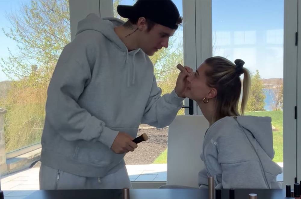 Hailey Bieber - Justin Bieber - How to Cook Pasta, Wash a Dog & More: 8 Things We Learned About Justin & Hailey Bieber From Their Facebook Show - billboard.com