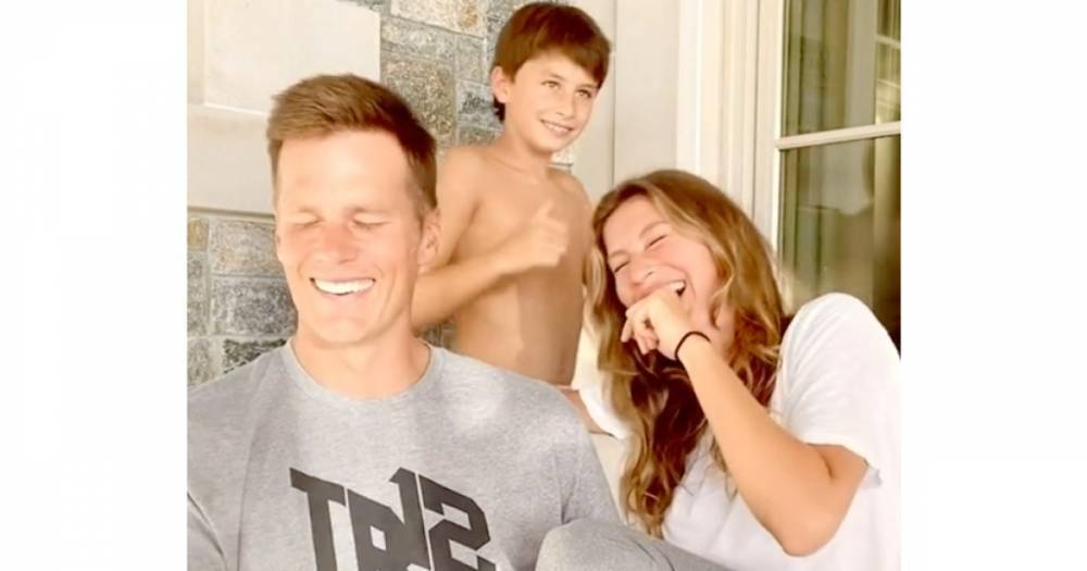 Tom Brady and Gisele Bundchen’s Son Benjamin, 10, Crashes Their TikTok Couples Challenge - www.usmagazine.com - county Bay