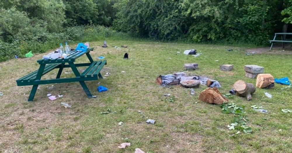 Residents left to tidy south Manchester park after it was used for 'careless' bank holiday parties - www.manchestereveningnews.co.uk - Manchester