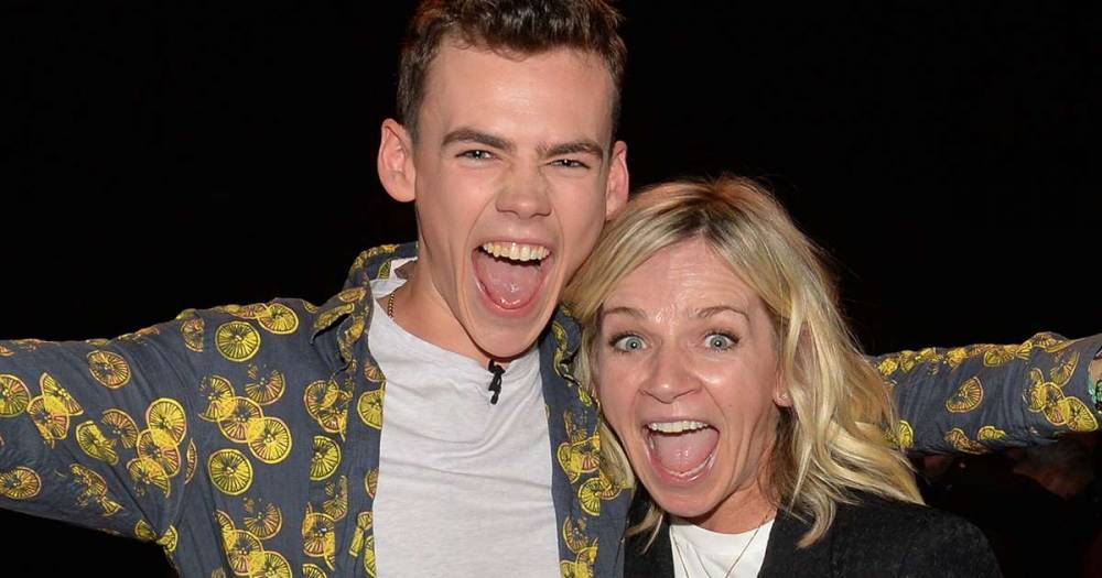 Zoe Ball shares new photo of son Woody and his hair has grown so much! - www.msn.com