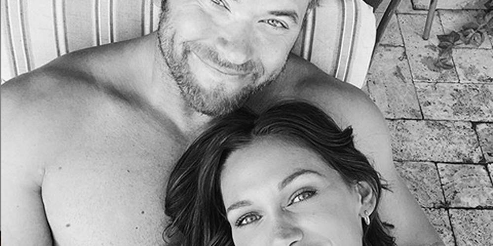 Kellan Lutz Poses Shirtless in a Cute Selfie With Wife Brittany - www.justjared.com