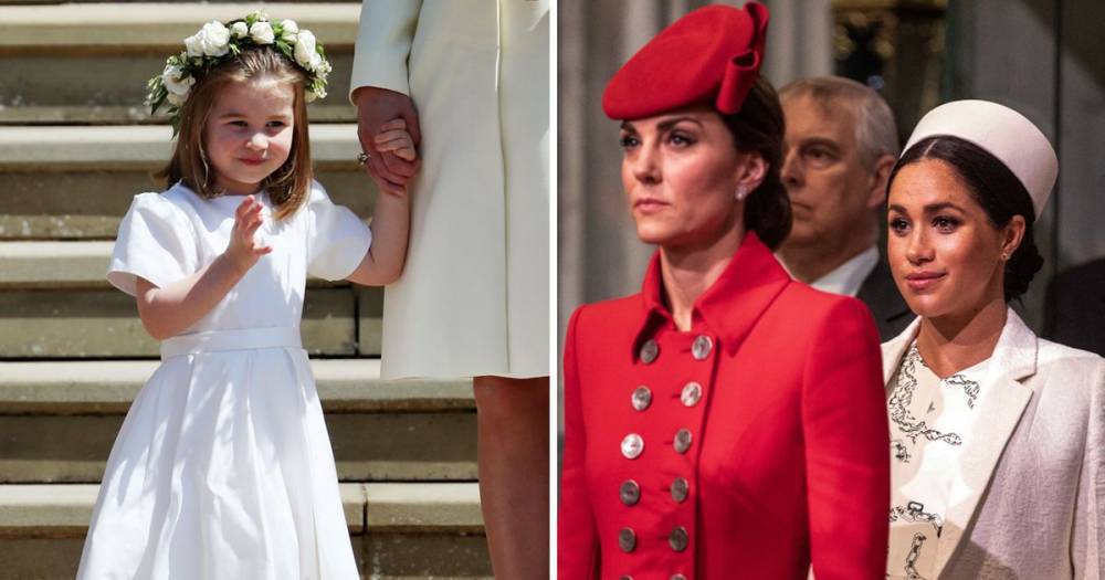 Meghan Markle and Kate Middleton's rift 'caused over Princess Charlotte wearing tights at royal wedding' - www.ok.co.uk