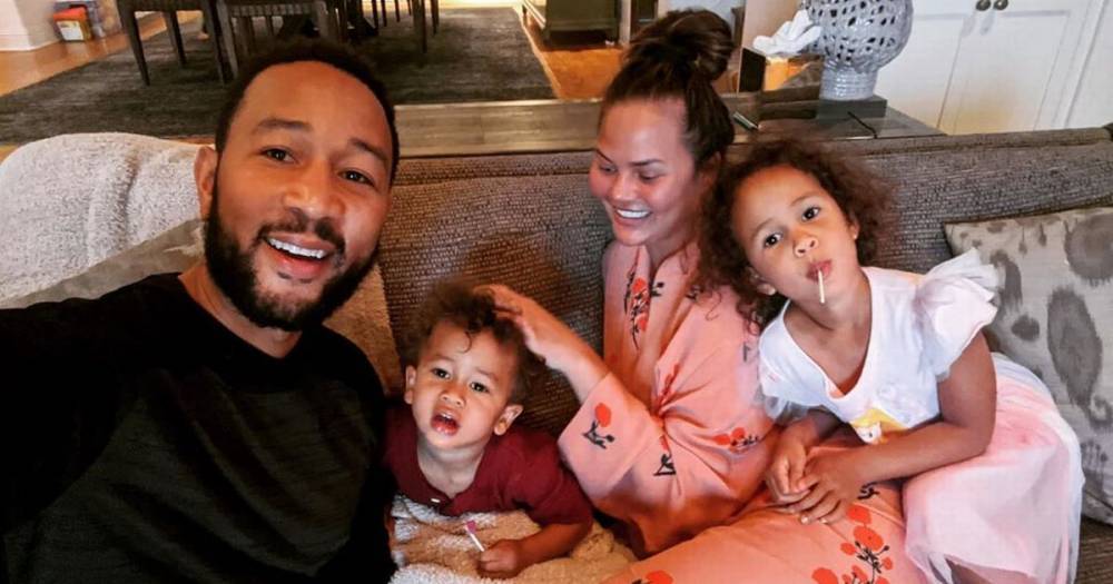 Chrissy Teigen opens up on hectic family life at home with husband John Legend and reveals she’s the 'stricter' parent - www.ok.co.uk
