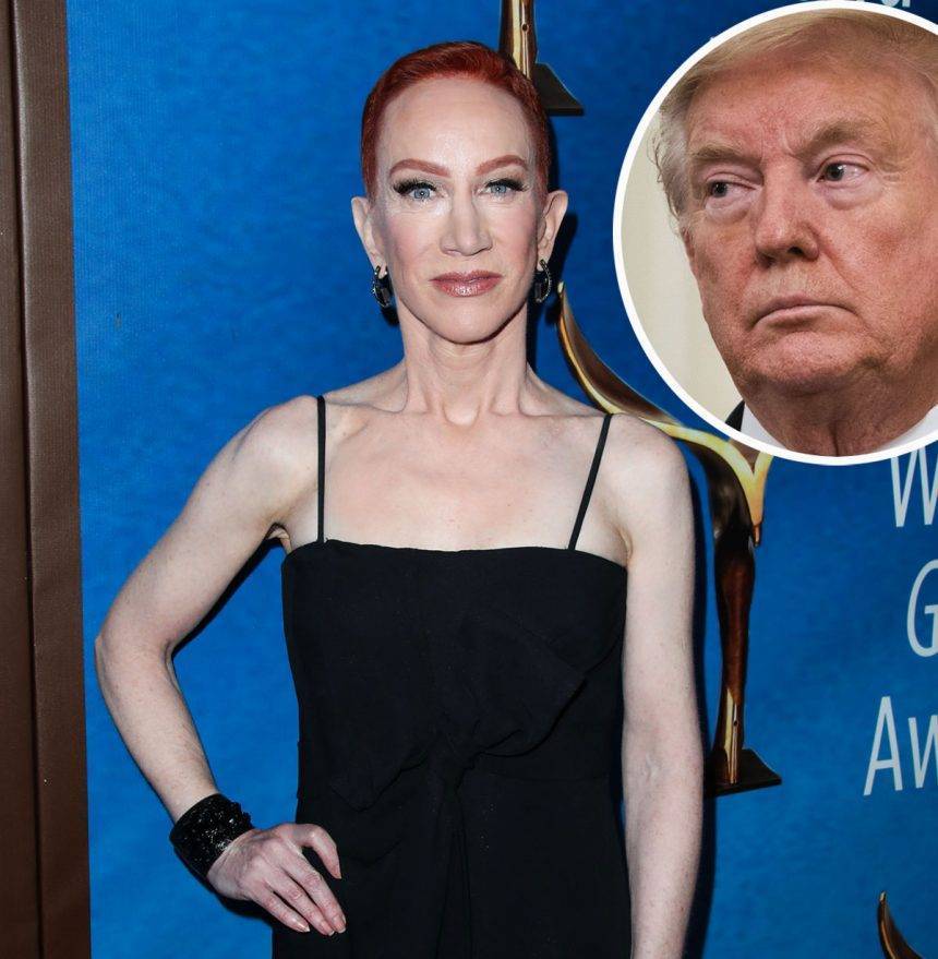 Kathy Griffin Faces Backlash For Suggesting Donald Trump Should Inject Deadly Syringe ‘With Nothing But Air’ - perezhilton.com