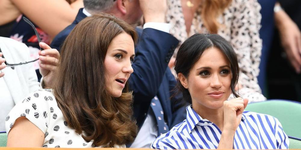 Meghan Markle and Kate Middleton Reportedly Had a "Row" Over Tights - www.marieclaire.com