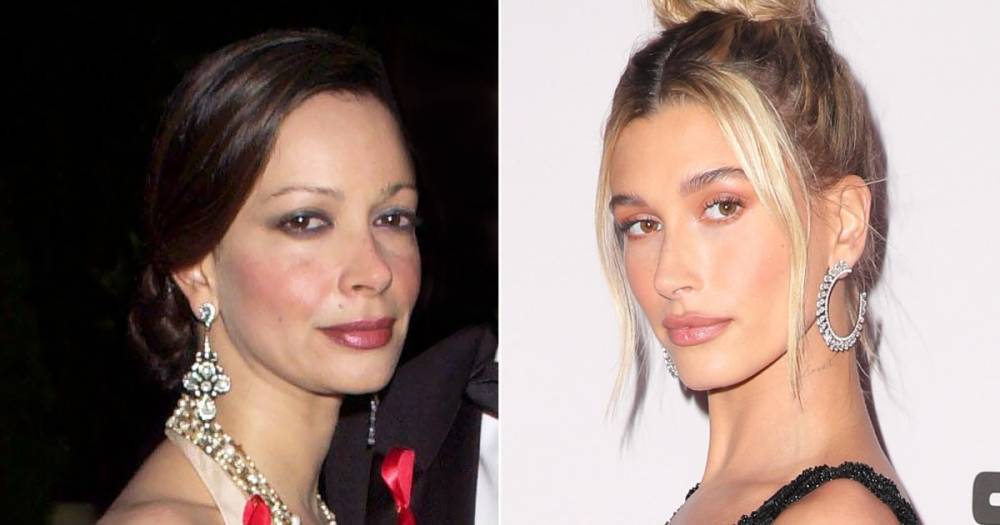 Hailey Baldwin Claps Back at Plastic Surgery Claims by Sharing a Youthful Snap of Her Model Mom - www.usmagazine.com