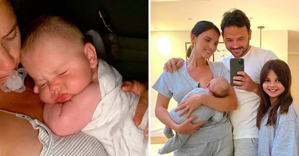 Lucy Mecklenburgh praised for honest post about struggles of motherhood and feeling 'trapped' during breastfeeding - www.ok.co.uk