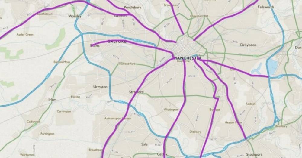 A huge, 116km network of pop-up cycle lanes could soon come to Greater Manchester - www.manchestereveningnews.co.uk - Manchester