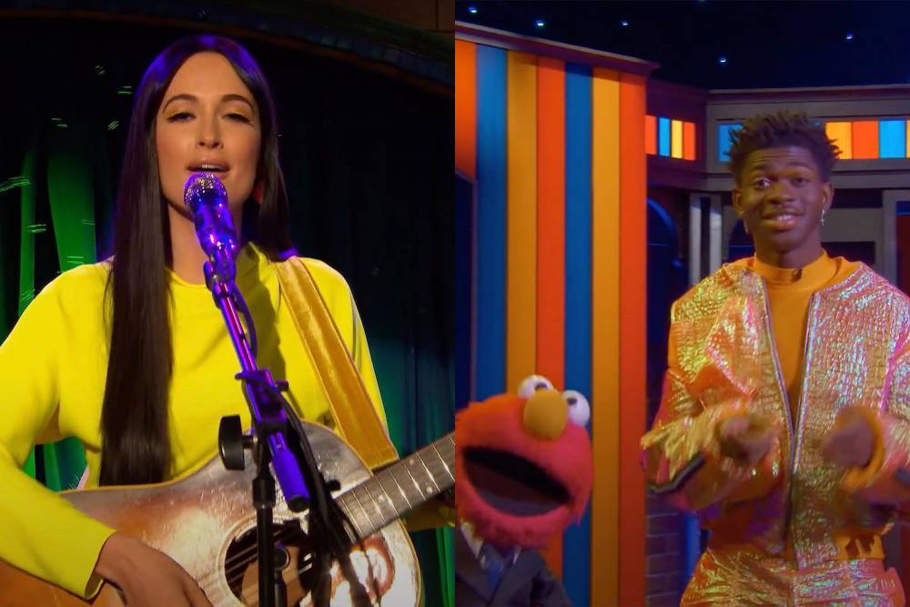 Lil Nas X And Kacey Musgraves Perform On ‘The Not-Too-Late Show With Elmo’ - etcanada.com