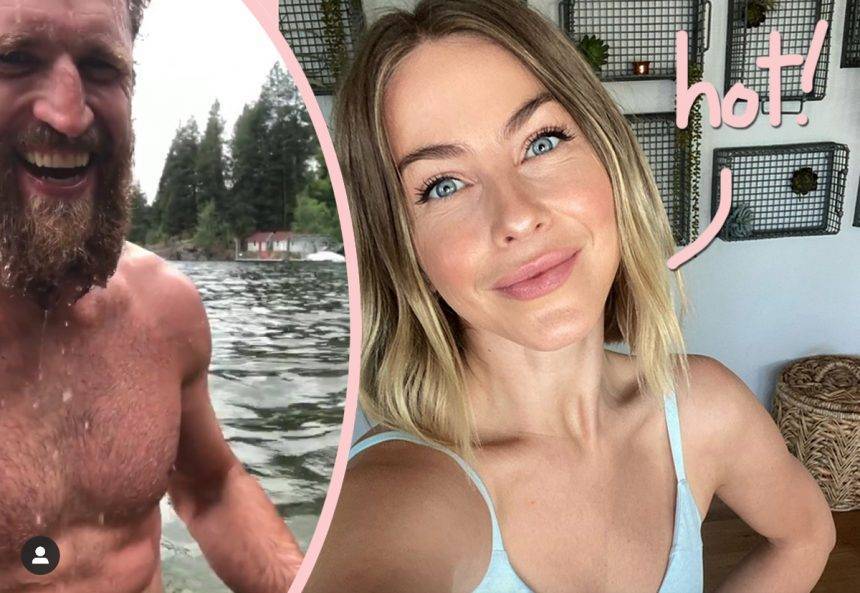 Julianne Hough Cheers On Brooks Laich’s First ‘Thirst Trap’ Photo! - perezhilton.com