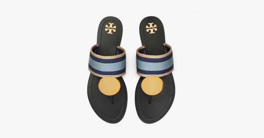 Shoppers Receive So Many Compliments on These 40%-Off Tory Burch Sandals - www.usmagazine.com - city Sandal