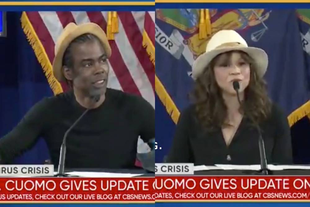 Chris Rock And Rosie Perez Join Gov. Andrew Cuomo To Promote Mask-Wearing - etcanada.com - New York - county Andrew