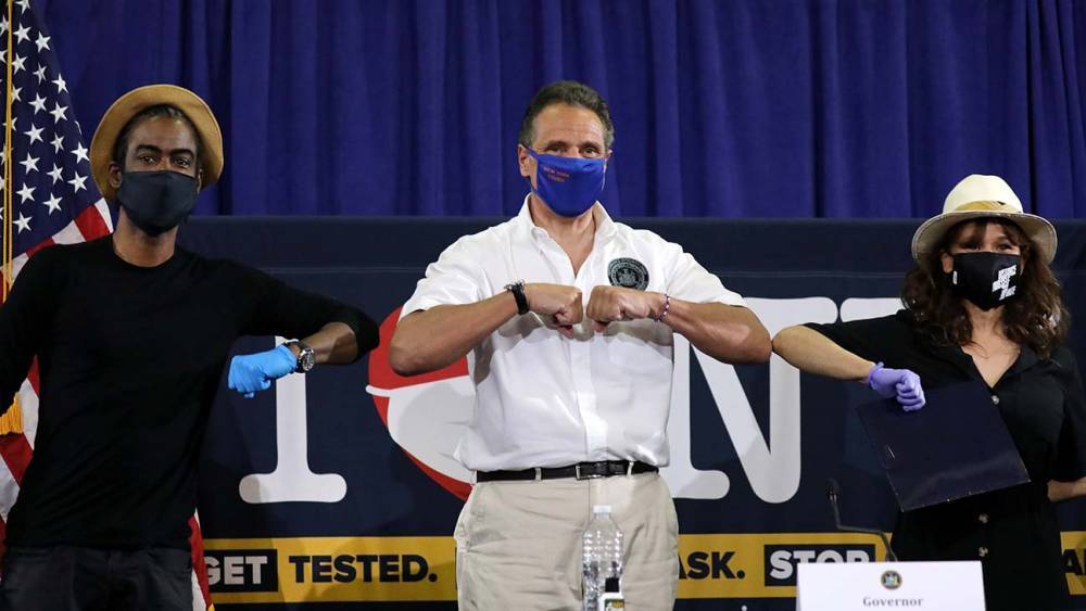 N.Y. Gov. Cuomo Enlists Chris Rock, Rosie Perez to Promote Wearing Face Masks, Coronavirus Testing - www.hollywoodreporter.com - New York