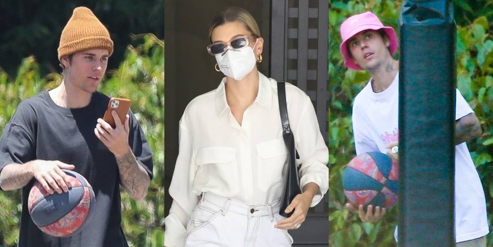 Justin Bieber Continues His Basketball Games in Quarantine While Hailey Gets to Business - www.justjared.com - Los Angeles