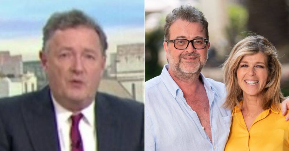 Piers Morgan sends emotional message to tearful Kate Garraway as she gives update on husband - www.manchestereveningnews.co.uk - Britain