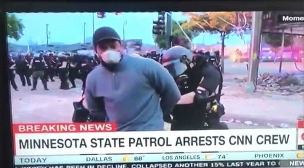 CNN Reporter Omar Jimenez Arrested Live On Air During Minneapolis Protest Broadcast - deadline.com - Minneapolis