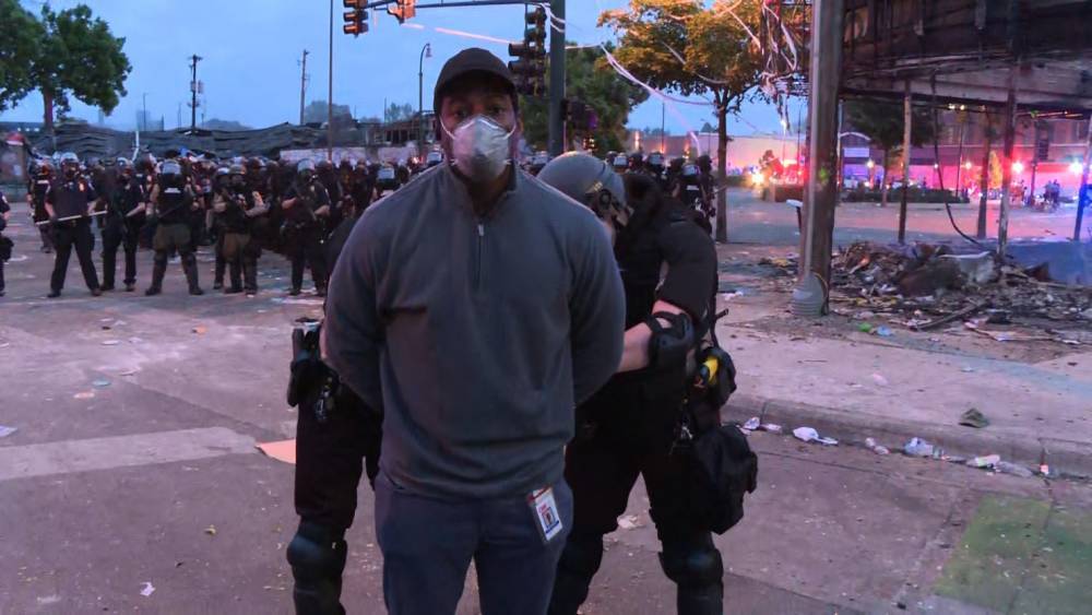 CNN Journalist, Crew Arrested During Riots in Minneapolis - variety.com - Minnesota - Minneapolis