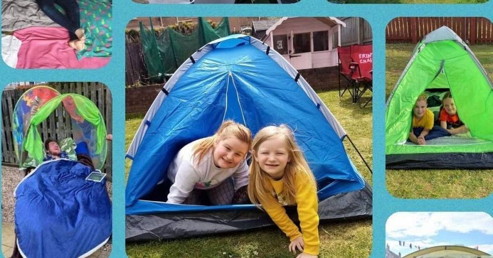 Hundreds of families enjoyed a fun-filled night under the stars in lockdown - www.dailyrecord.co.uk