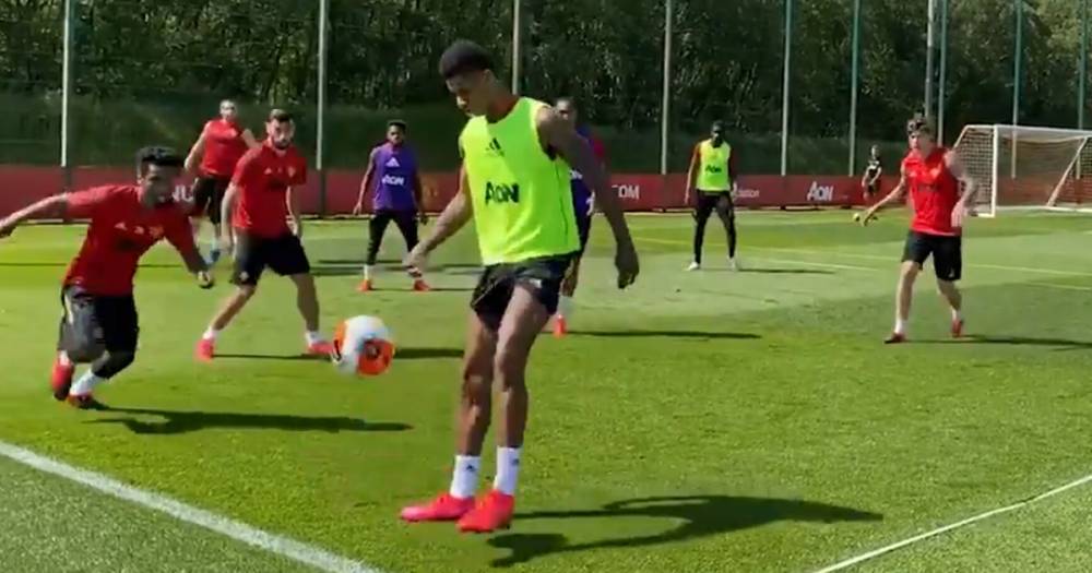 Four things spotted in Manchester United training as Marcus Rashford stuns fans - www.manchestereveningnews.co.uk - Manchester