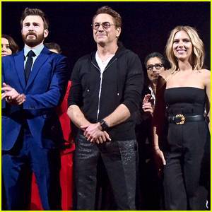 Chris Evans, Robert Downey Jr, & Scarlett Johansson Have Virtual Reunion During Kids' Choice Awards 2020! - www.justjared.com