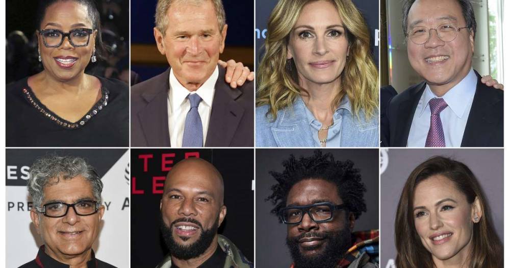 A-listers join former presidents to call for unity against pandemic threat - www.msn.com - USA - county Jones