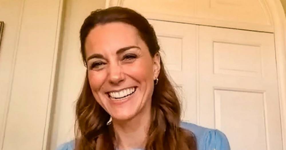 Kate Middleton shocks new mum as she chats to her in video call as she makes ‘virtual visit’ to NHS maternity unit - www.ok.co.uk - city Kingston
