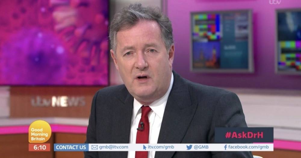 Piers Morgan forced off Good Morning Britain as he awaits coronavirus test results - www.manchestereveningnews.co.uk - Britain
