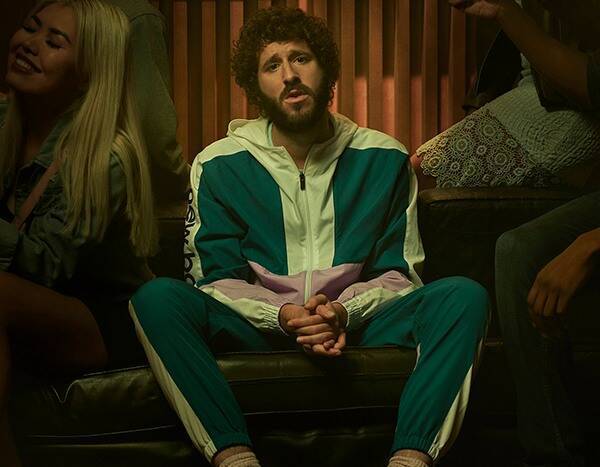Lil Dicky Talks Wearing a ''Man Thong,'' Acting with Kourtney Kardashian and More - www.eonline.com