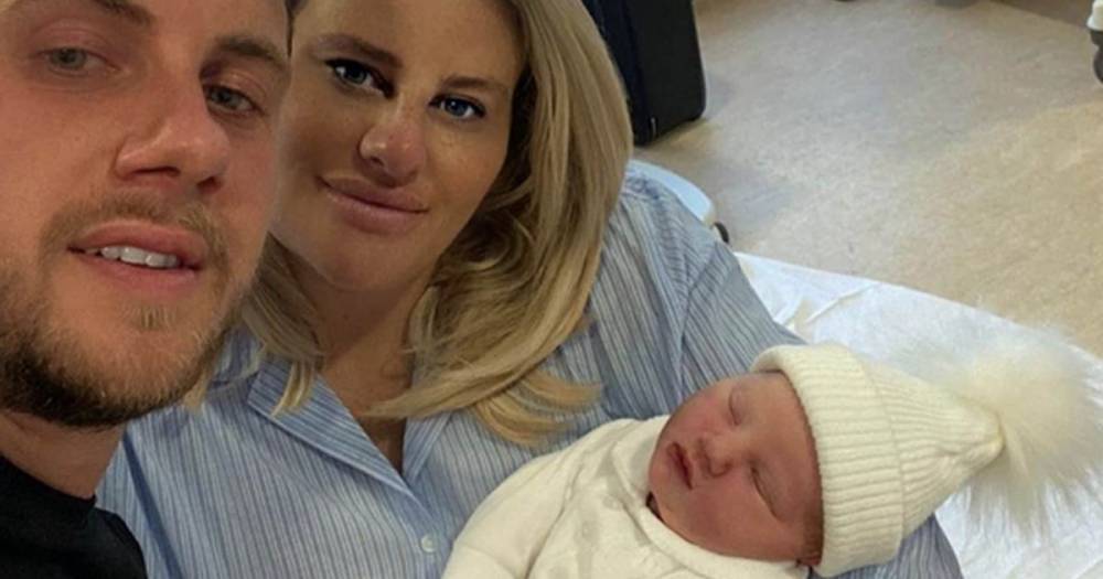 Danielle Armstrong worried fans wouldn't like her daughter Orla's name as she gushes over fiancé Tom Edney - www.ok.co.uk