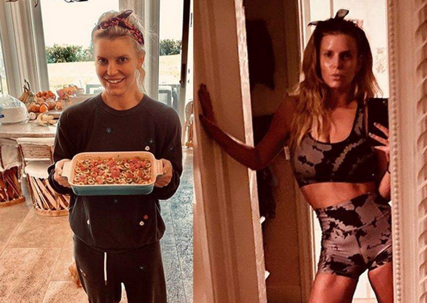 How Jessica Simpson Is Keeping SO TONED During The Lockdown! - perezhilton.com