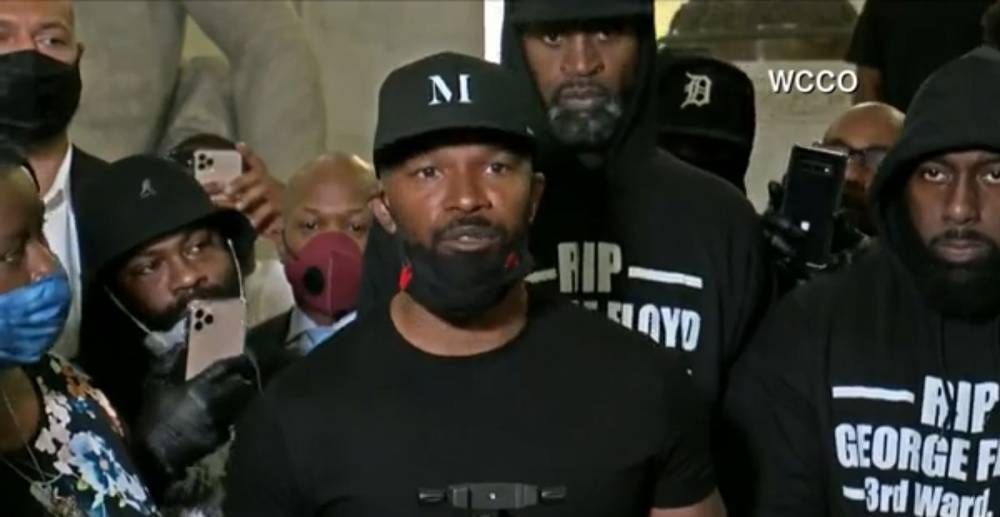 Jamie Foxx Speaks Publicly About George Floyd’s Death: ‘We’re Not Afraid To Stand’ - etcanada.com - county Hall - George - Floyd