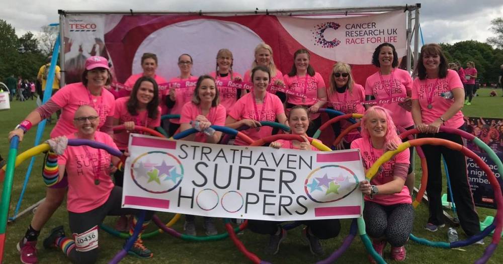 Strathaven gym members tackle `Race for Life' event during lockdown - www.dailyrecord.co.uk