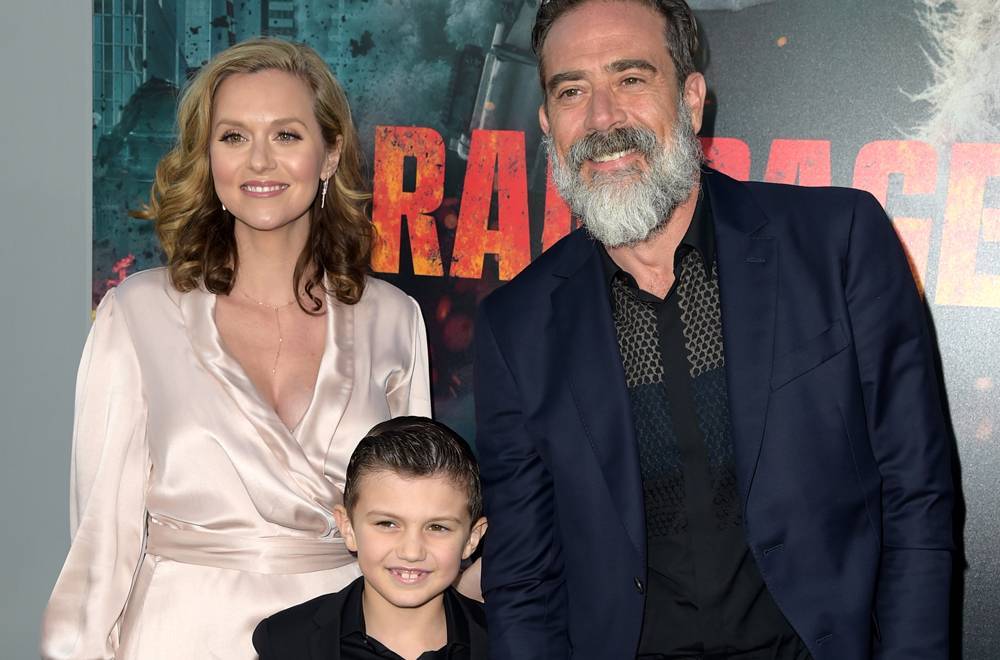 Jeffrey Dean Morgan & Hilarie Burton Say That Son Gus Wanted to Name Sister George This Instead - www.justjared.com