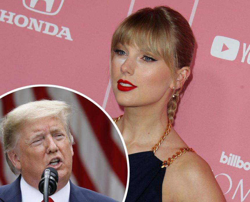 Taylor Swift ‘Felt It Was Necessary’ To Call Out Donald Trump: ‘For The Greater Good’ - perezhilton.com
