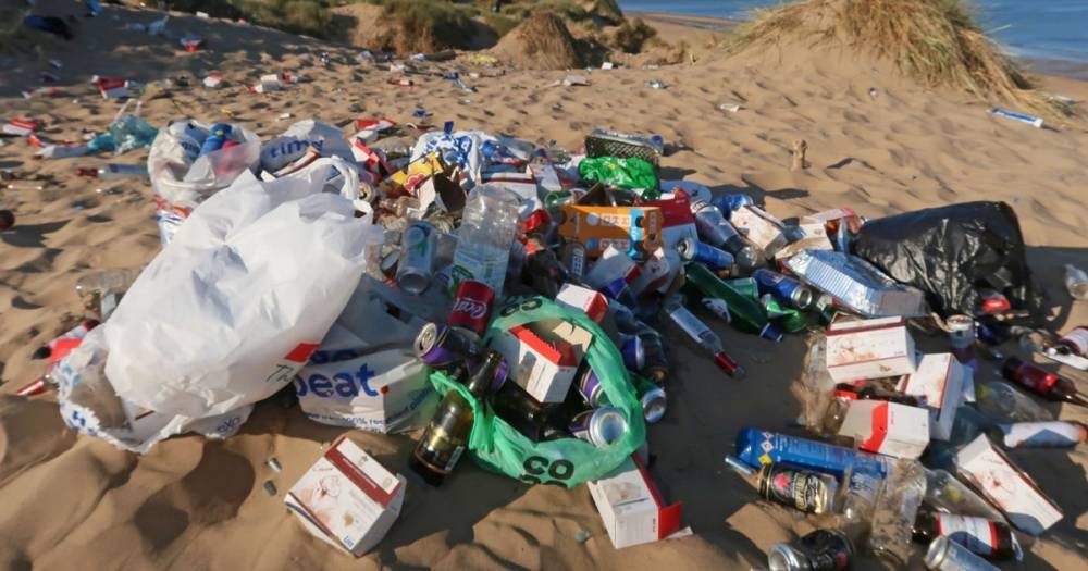 Outrage as Formby beach left looking like 'morning after Glastonbury' with dumped litter - www.manchestereveningnews.co.uk
