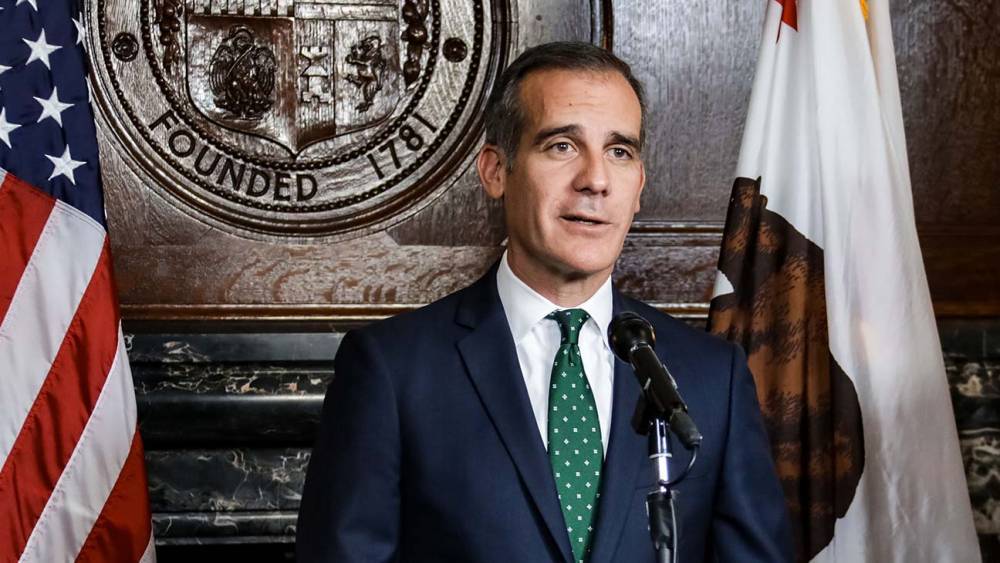 L.A. Mayor Garcetti Extends Curfew for Los Angeles Amid Protests - www.hollywoodreporter.com - Los Angeles - Los Angeles
