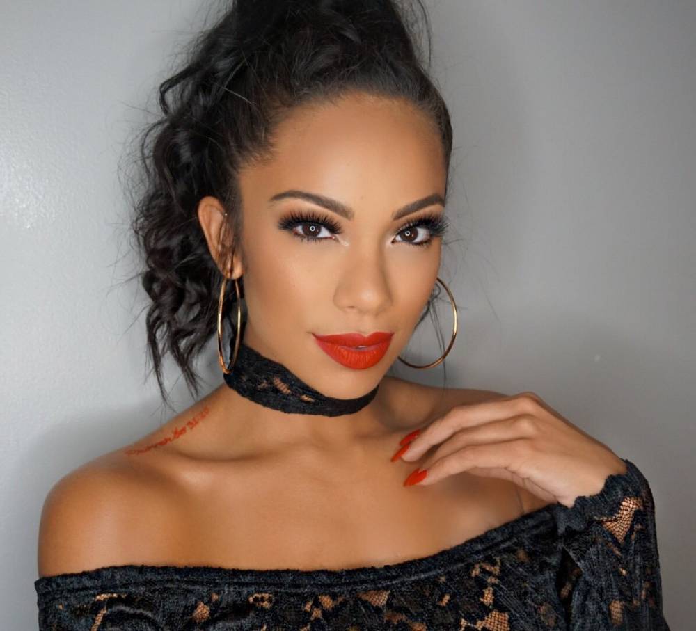 Erica Mena Drops Her Clothes To Flaunt Her Generous Curves In This Fashion Nova Skimpy Swimsuit - celebrityinsider.org