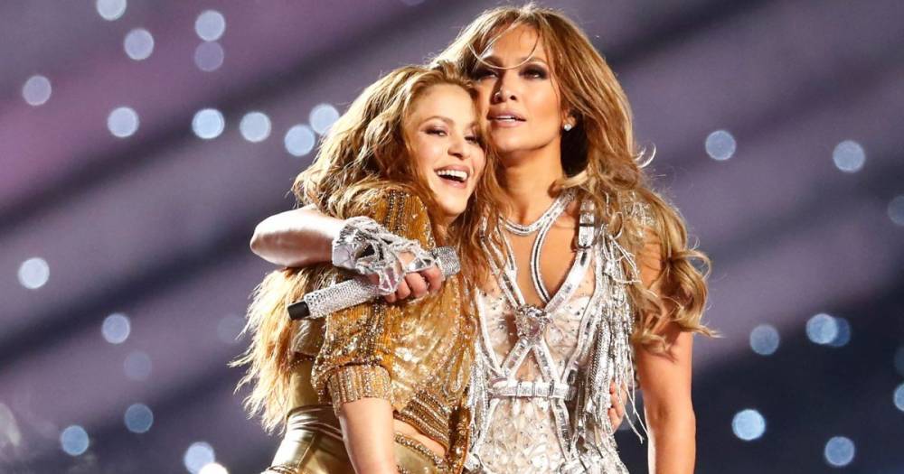 Jennifer Lopez Teaches Shakira How to Booty Shake in Super Bowl Rehearsal Video - www.usmagazine.com