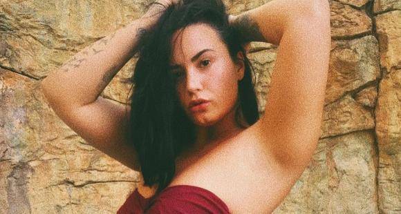Demi Lovato lays thirst traps with her steamy pool photos and beau Max Ehrich cannot keep calm - www.pinkvilla.com