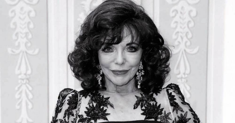 Joan Collins auctions designer heels as she helps raise funds for Refuge with the OK! Closet Clear Out - www.ok.co.uk