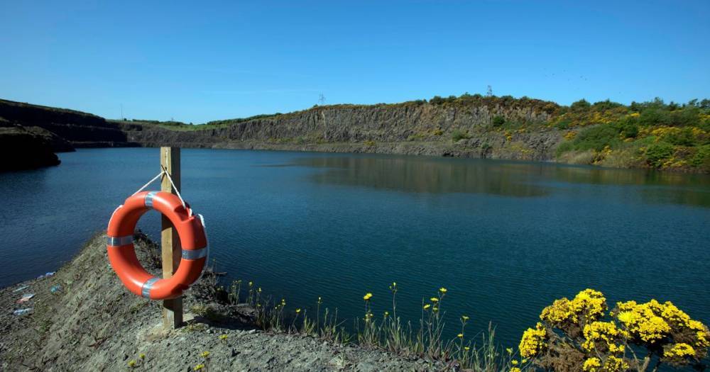 Man rescued from Kilmarnock quarry after being found in the water - www.dailyrecord.co.uk