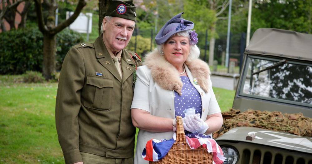 Couple who met as wartime re-enactors have had to cancel their wedding on VE Day - but they have big plans for a lockdown 'doorstep party' with neighbours - www.manchestereveningnews.co.uk - Germany
