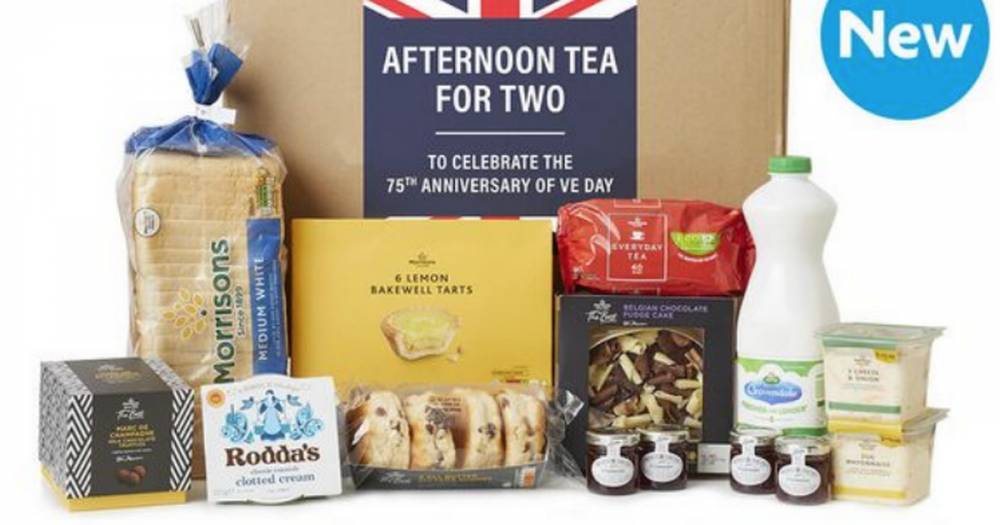Morrisons launch afternoon tea delivery box for £15 to celebrate VE Day - www.ok.co.uk - Germany